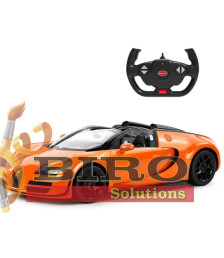 Mașină RASTAR Die cast 1:18 Bugatti Grand Sport Vitesse, orange, 61369